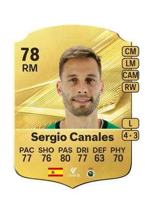 Sergio Canales 78 RM