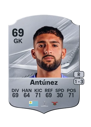 Antúnez 69 GK