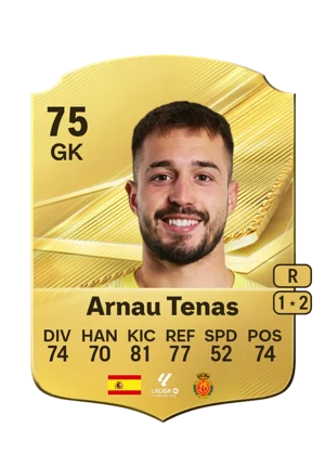 Arnau Tenas 75 GK