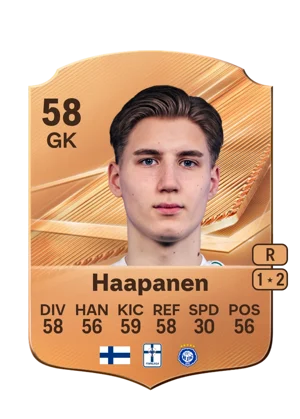 Haapanen 58 GK