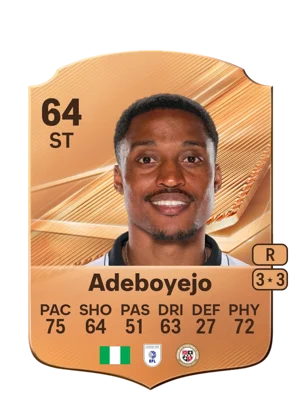 Adeboyejo 64 ST