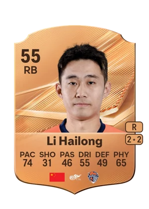 Li Hailong 55 RB