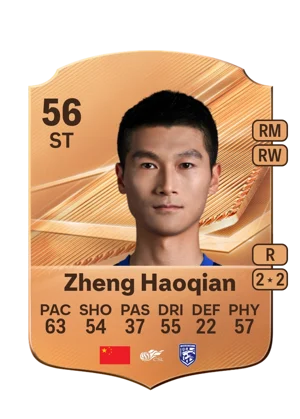 Zheng Haoqian 56 ST