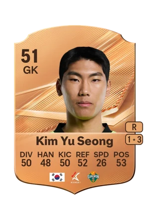Kim Yu Seong 51 GK