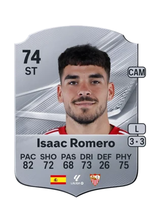 Isaac Romero 74 ST