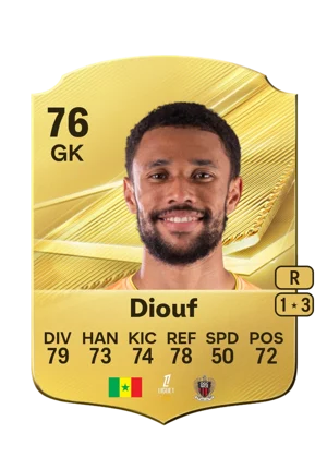 Diouf 76 GK