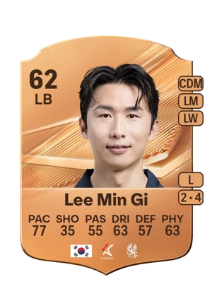 Lee Min Gi 62 LB