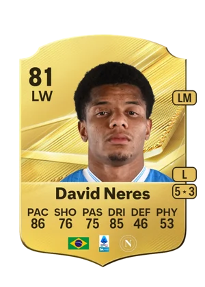 David Neres 81 LW