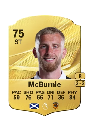 McBurnie 75 ST
