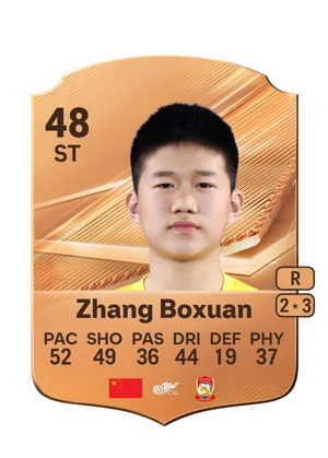 Zhang Boxuan 48 ST