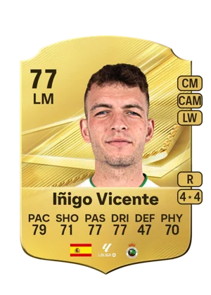Iñigo Vicente 77 LM