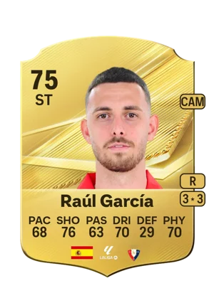 Raúl García 75 ST