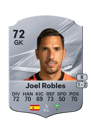 Joel Robles 72 GK
