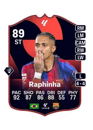 Raphinha 89 ST