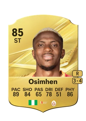 Osimhen 85 ST