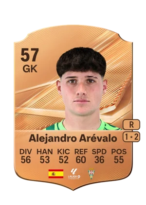 Alejandro Arévalo 57 GK