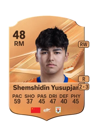 Shemshidin Yusupjan 48 RM