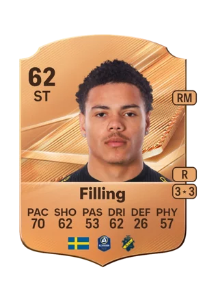 Filling 62 ST