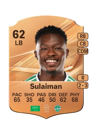 Sulaiman 62 LB