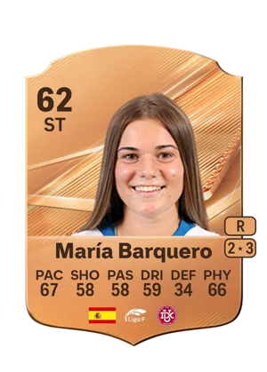 María Barquero 62 ST