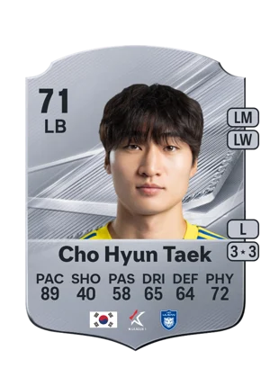 Cho Hyun Taek 71 LB