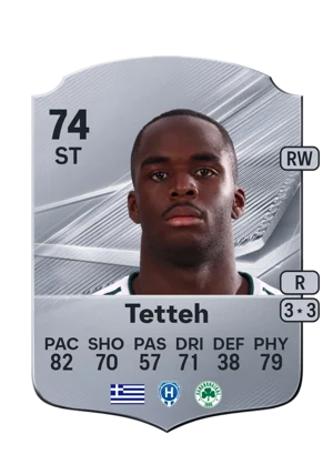 Tetteh 74 ST