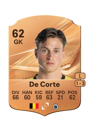 De Corte 62 GK