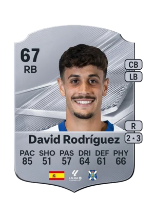 David Rodríguez 67 RB