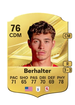 Berhalter 76 CDM
