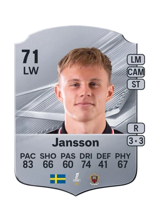 Jansson 71 LW