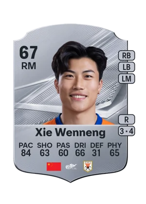 Xie Wenneng 67 RM