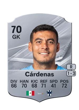 Cárdenas 70 GK