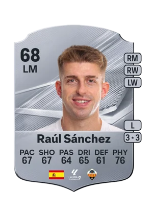 Raúl Sánchez 68 LM