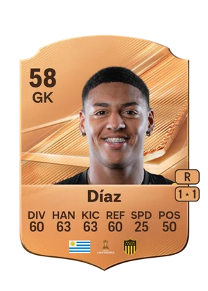 Díaz 58 GK
