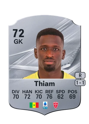 Thiam 72 GK