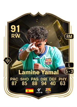 Lamine Yamal 91 RW