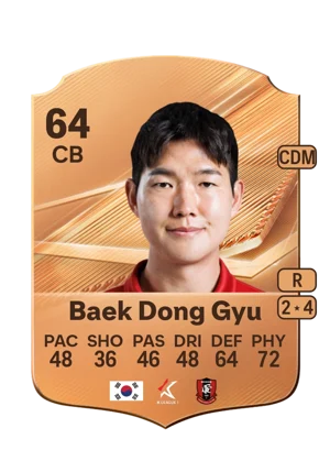 Baek Dong Gyu 64 CB
