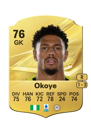 Okoye 76 GK