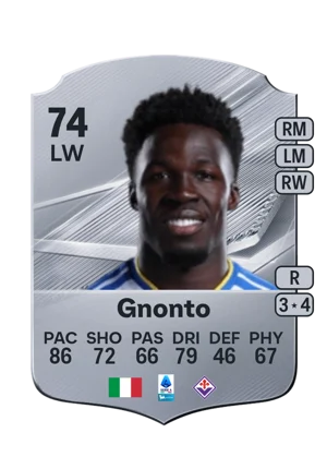 Gnonto 74 LW