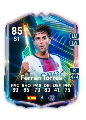 Ferran Torres 85 ST