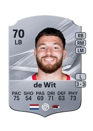 de Wit 70 LB