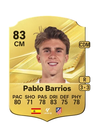 Pablo Barrios 83 CM