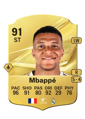 Mbappé 91 ST