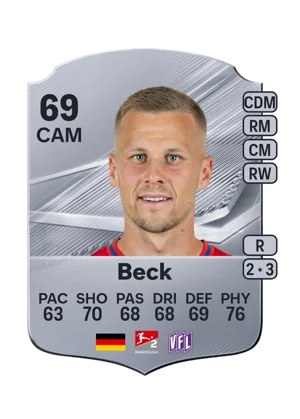 Beck 69 CAM