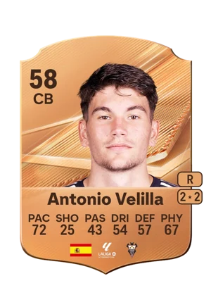 Antonio Velilla 58 CB
