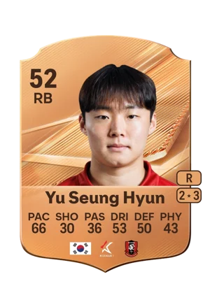 Yu Seung Hyun 52 RB
