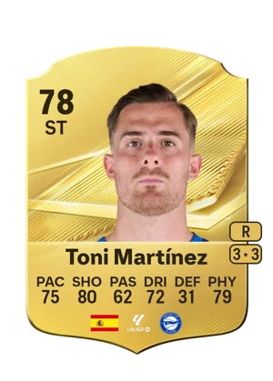 Toni Martínez 78 ST