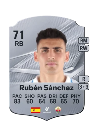 Rubén Sánchez 71 RB