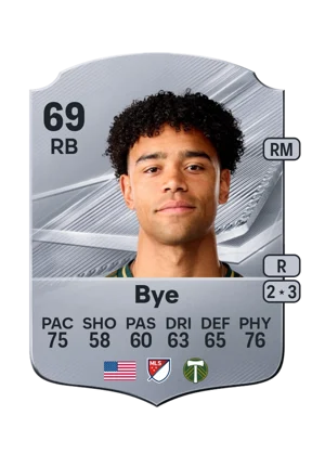 Bye 69 RB