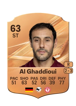 Al Ghaddioui 63 ST